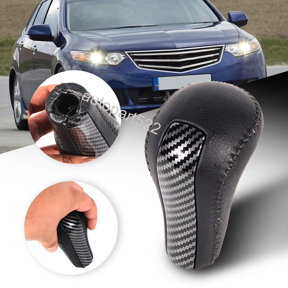 Carbon Fiber Automatic Gear Shift Knob for Honda Accord MK8 2008-2014 Q
