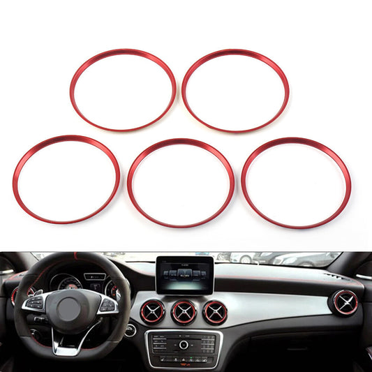 for Mercedes-Benz A B CLA GLA Class Air Condition Vent Outlet Ring Cover Trim