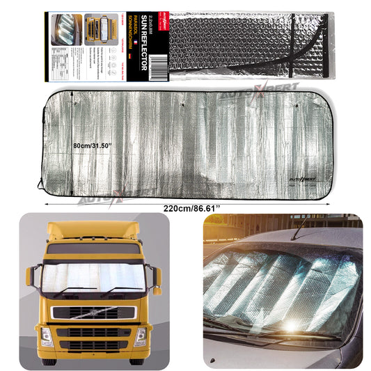 XXXL sun protection windshield truck van RV sun visor cab Q
