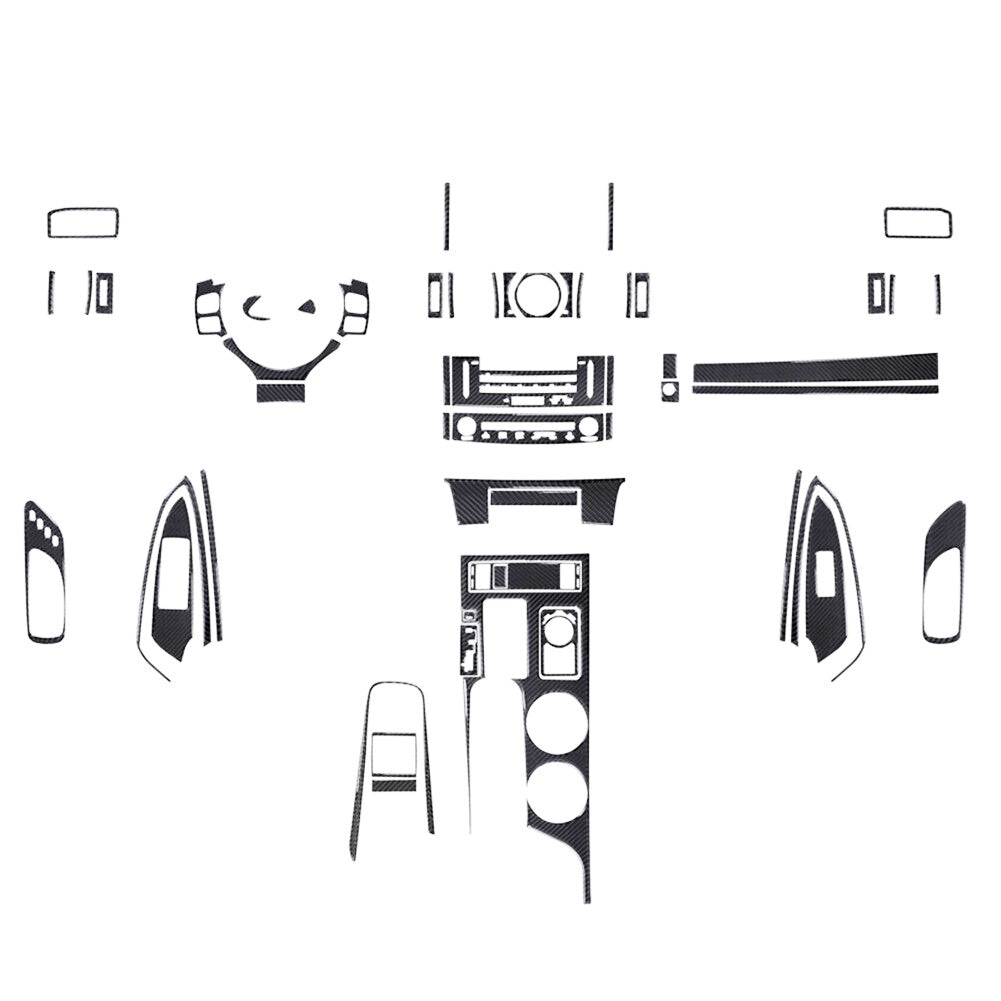 Carbon Fiber Interior Complete Set Trim Kit for Lexus RC300 350 200T 2015-2020