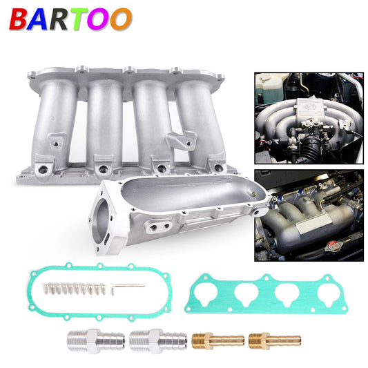 Ultra Street Intake Manifold for Honda K-Series K20A K20A2 K20Z1 K24A1 Silver Q