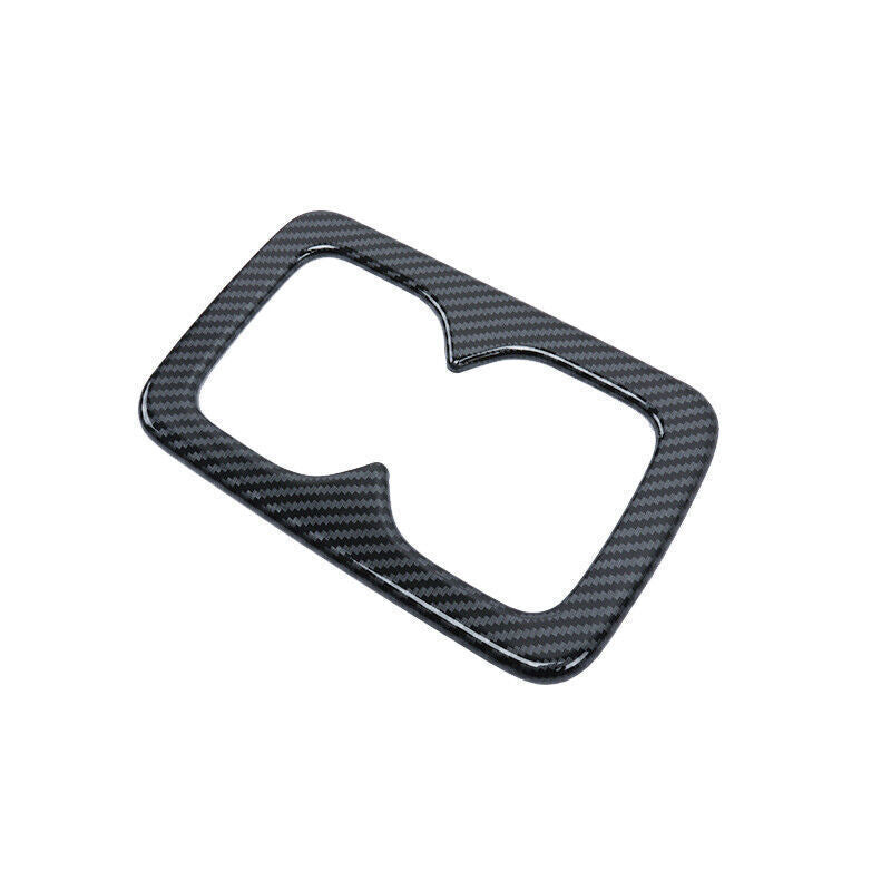 Rear Water Cup Holder Panel Trim for Nissan Sylphy Sentra 2020-2022 Carbon Fiber