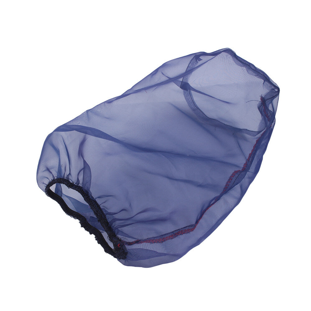 Blue New Flow Cylindrical Inflow Air Filter Guard Dust Cover Cloth Long Style Q