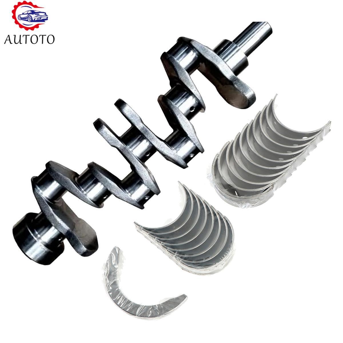 Main rod Bearing Set + Crankshaft Fits for 2.0L Turbo for Hyundai Sonata for Kia Optima