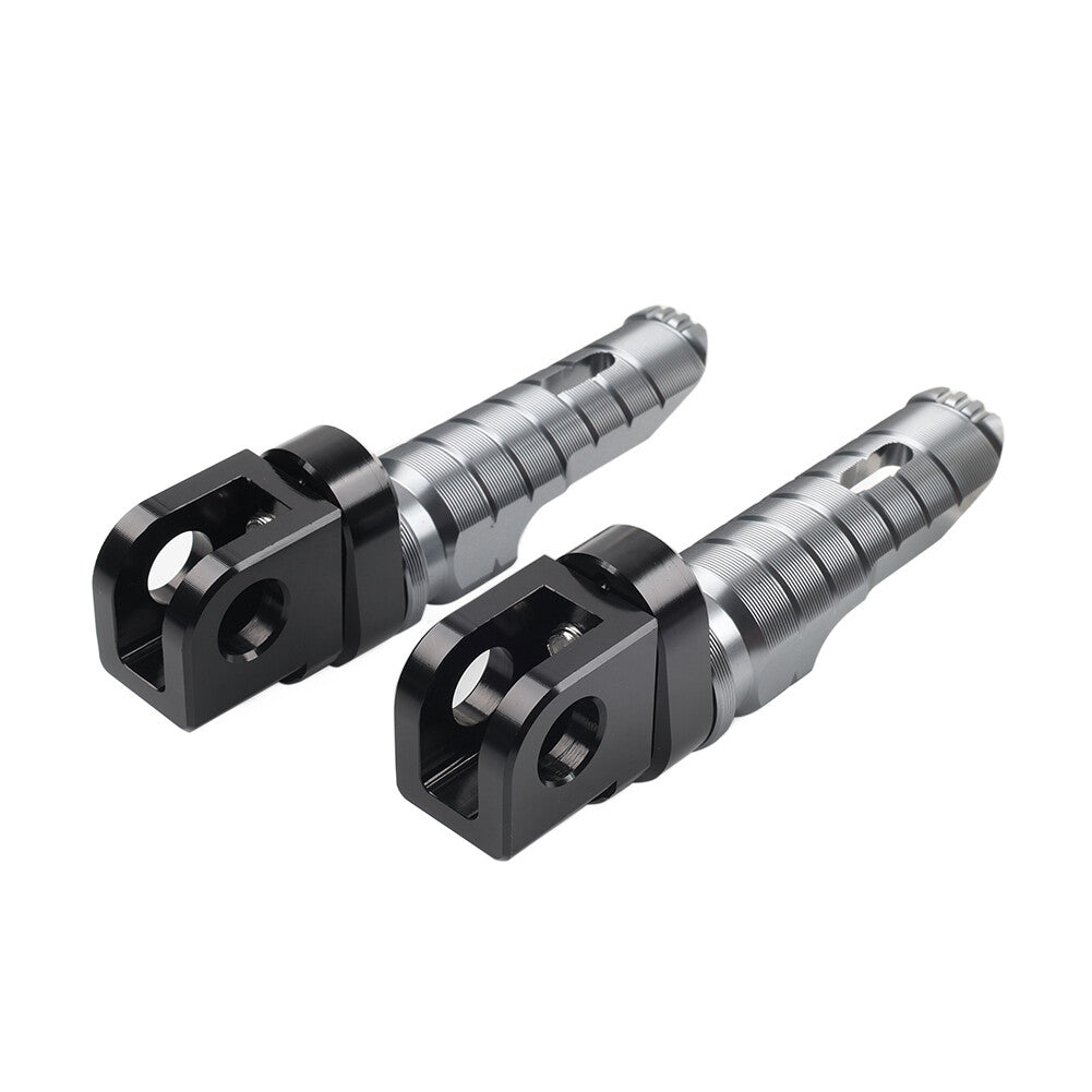Front Footrests Foot Peg For CFMoto 250SR 650NK 2019-2024 300 400NK 2017-24 Gray