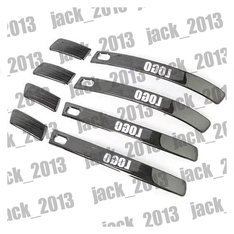 for Volkswagen for VW Atlas 2017-23 steel Black Interior Car Door Handle Cover Trim
