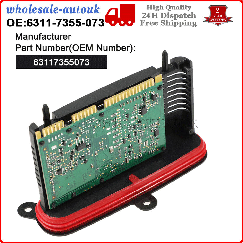 for BMW 4 3 SERIES 320d 63117316187 XENON HEADLIGHT TMS DRIVER CONTROL MODULE Q