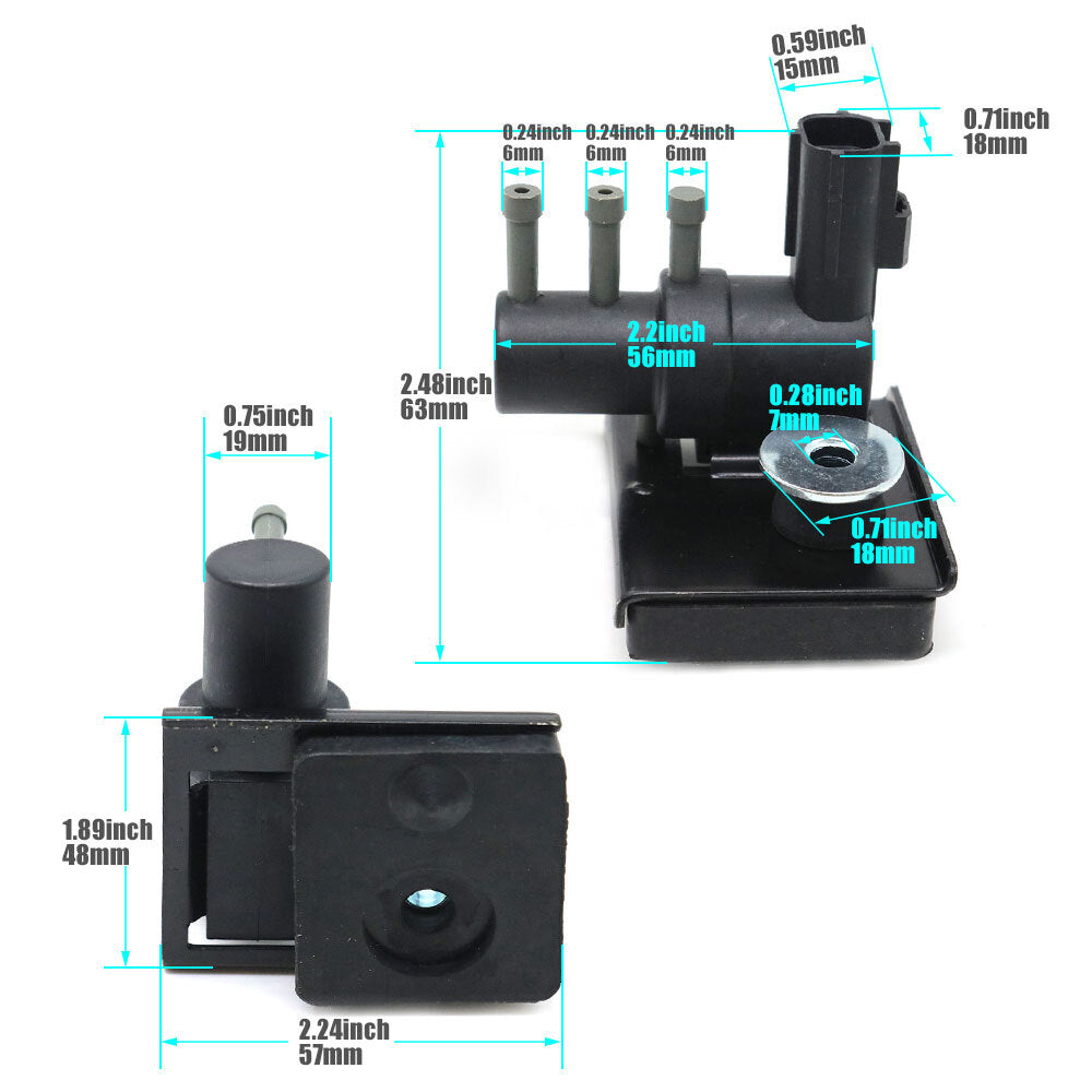 Turbo Boost Solenoid F81Z-6C673-AA for Ford 99-03 F-250 F-350 F-450 Super Duty