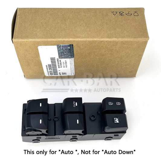 AUTO Left Driver Master Door Window Switch 93570-3X000 for 11-15 for Hyundai for Elantra