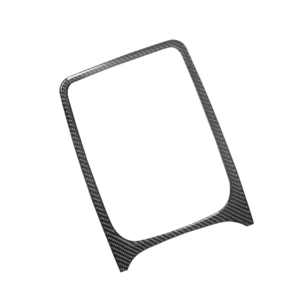 2Pcs Carbon Fiber Interior Console Panel Cover Trim for Mustang 2005-2009 v