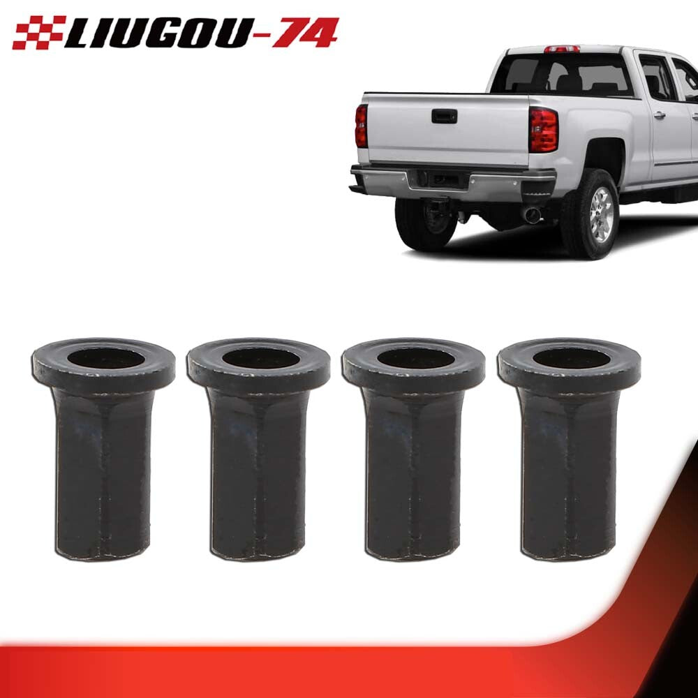 4-Piece Tailgate Cap Nut Hardware Fits for Chevrolet Silverado for GMC for Sierra 07-13 Q