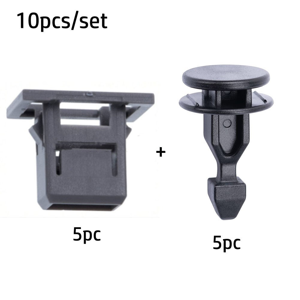 10pc Car Striker Engine Bulkhead Cover Retainer Clip for Honda 91547-TZ5-A02