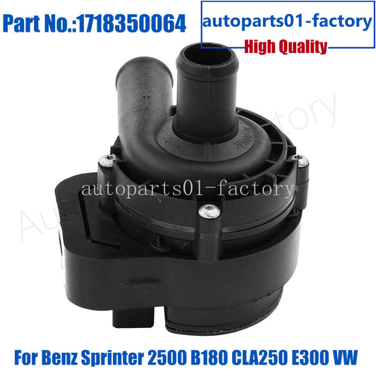 1718350064 Auxiliary Water Pump for Mercedes-Benz Sprinter 2500 B180 CLA250 E300 for VW