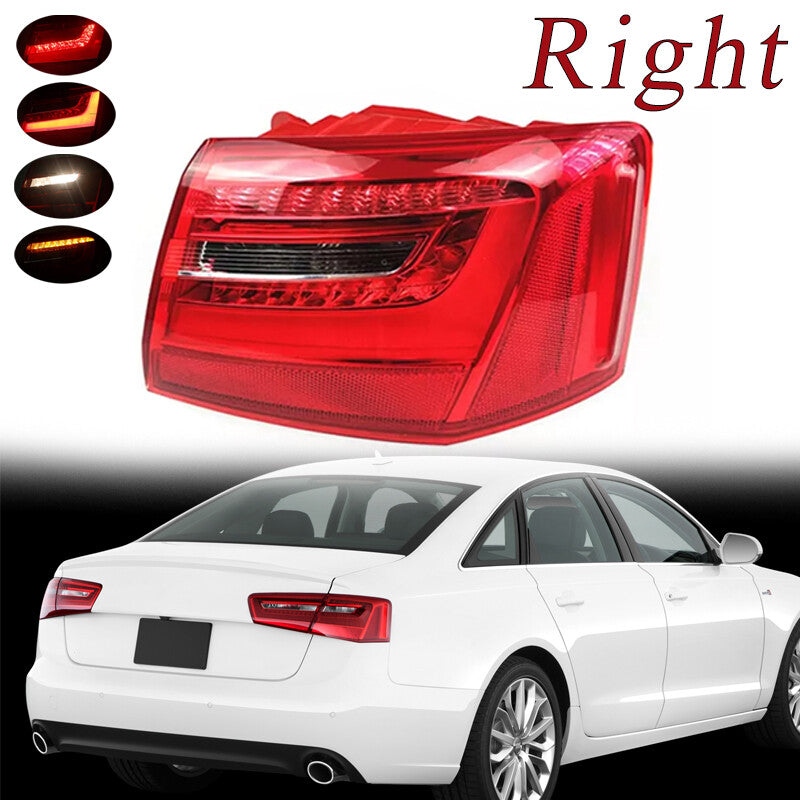 1Pcs Right Outer LED TailLight Brake Light for AUDI A6 2012-2016 Assembly