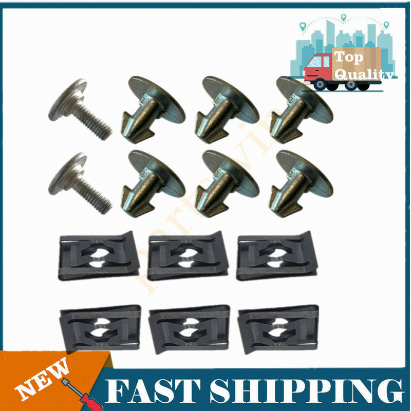 14-piece set of engine cover pin bolts, screws, and access clips for Honda CR-V for Civic