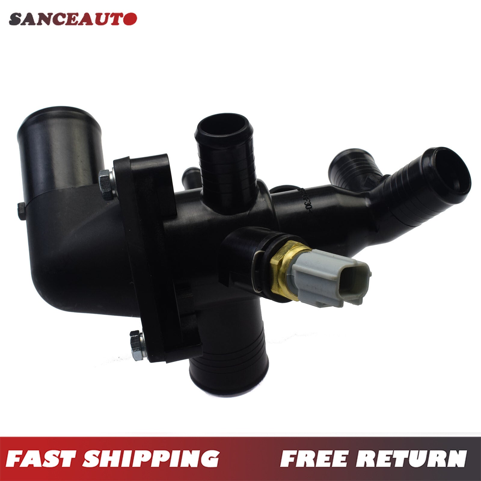 Brand new thermostat housing with sensor for Ranger Transit MK7 MK8 2.2 1731782- n