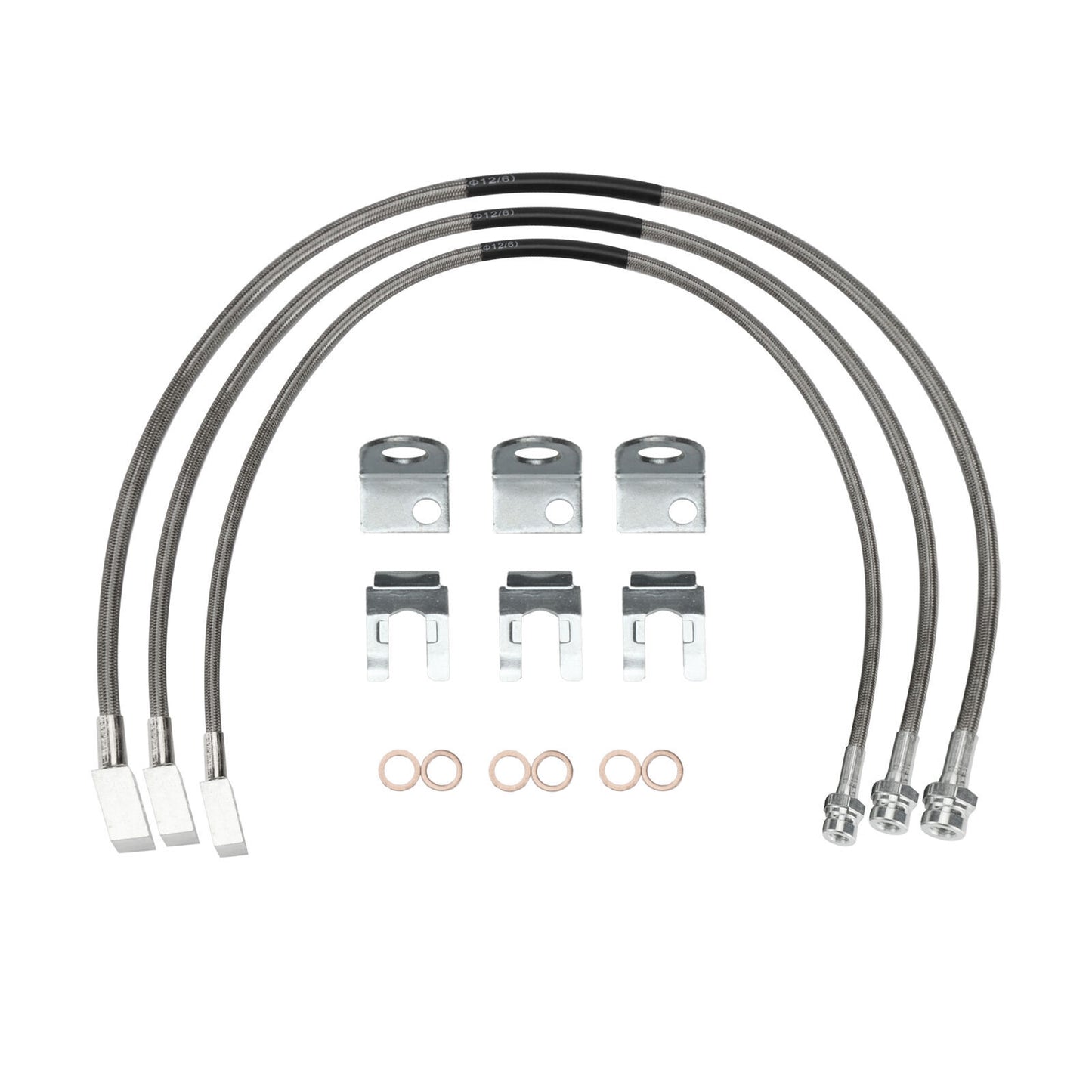 Extended Stainless Brake Lines For 87-06 for Jeep for Wrangler TJ YJ 84-01 Cherokee XJ Q