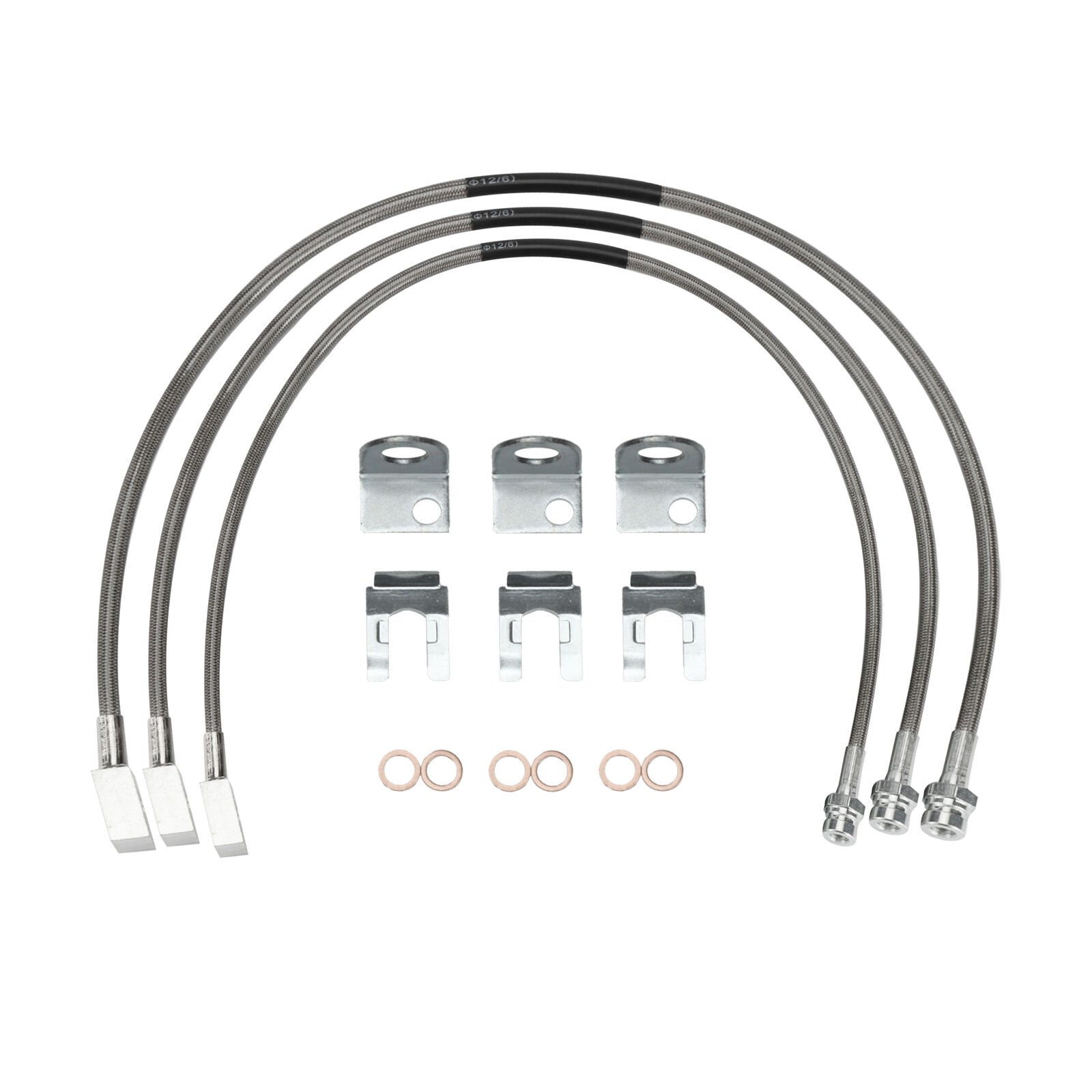 Extended Stainless Brake Lines For 87-06 for Jeep for Wrangler TJ YJ 84-01 Cherokee XJ Q