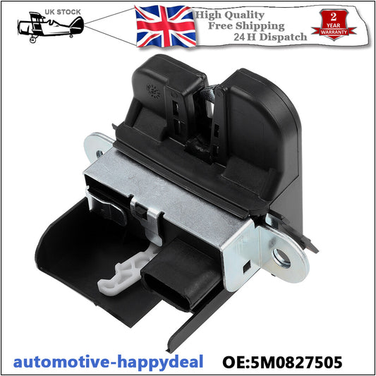 Tailgate Boot Lid Central Lock Catch for VW for Tiguan 2008 Onwards for VW for Golf Mk5