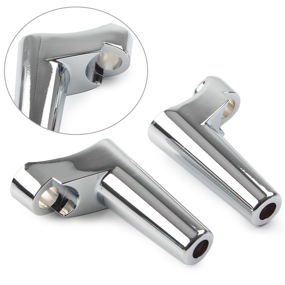 for Harley Dyna Sportster XL883N Front Turn Signal Mounts Relocation Kit Chrome Q
