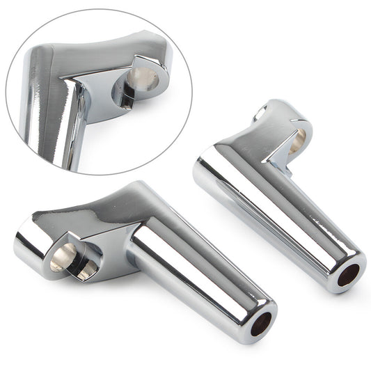 for Harley Dyna Sportster XL883N Front Turn Signal Mounts Relocation Kit Chrome Q