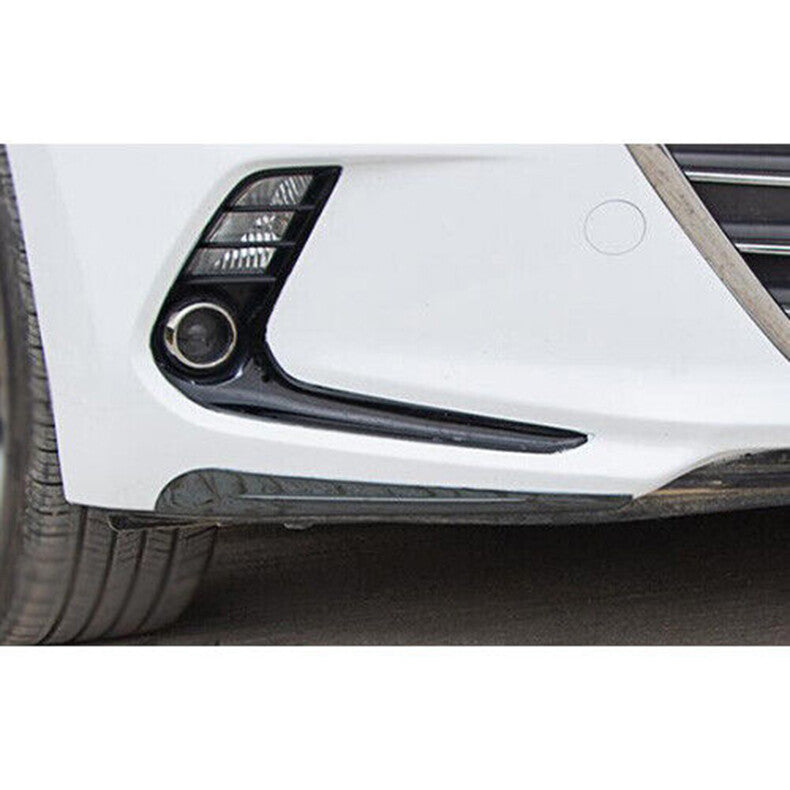 for Honda Accord 2008-2012 Chrome Look Front Headlight Lamp Eyebrow Strips Trim v