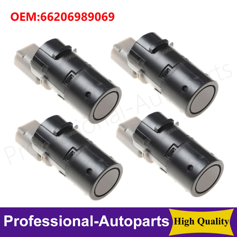 4-piece Parking Assist Sensor PDC Kit for BMW E39 E46 E60 E61 E65 E66 E83 X3 X5