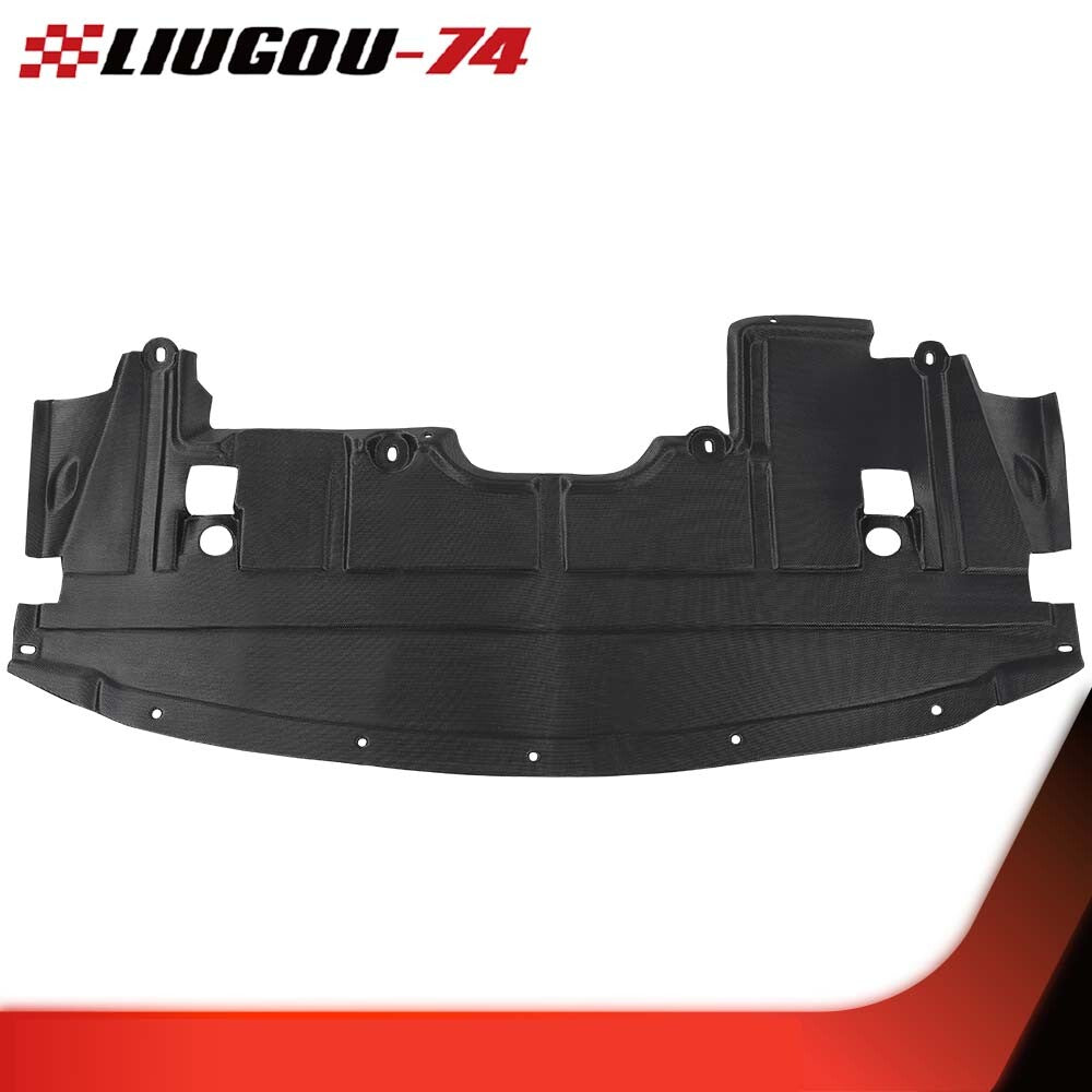 Front engine splash guard black fits for 07-09 Altima / 2009-2014 Maxima - v