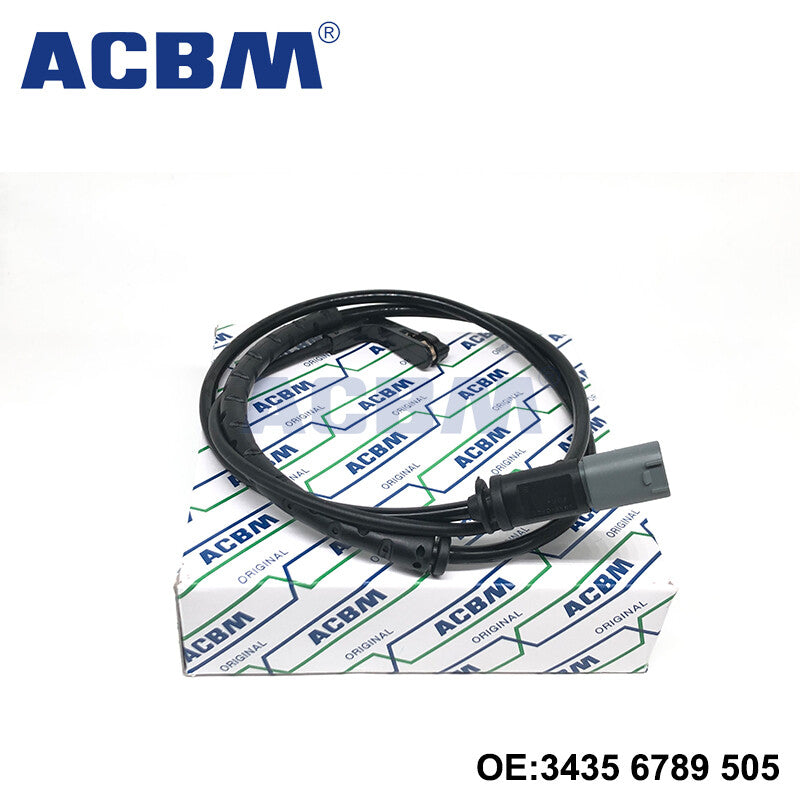 A rear brake pad wear sensor is available for BMW E70 X5 3.0si 3.5d 4.8i 3.0d 3.0sd E71 X6 Q