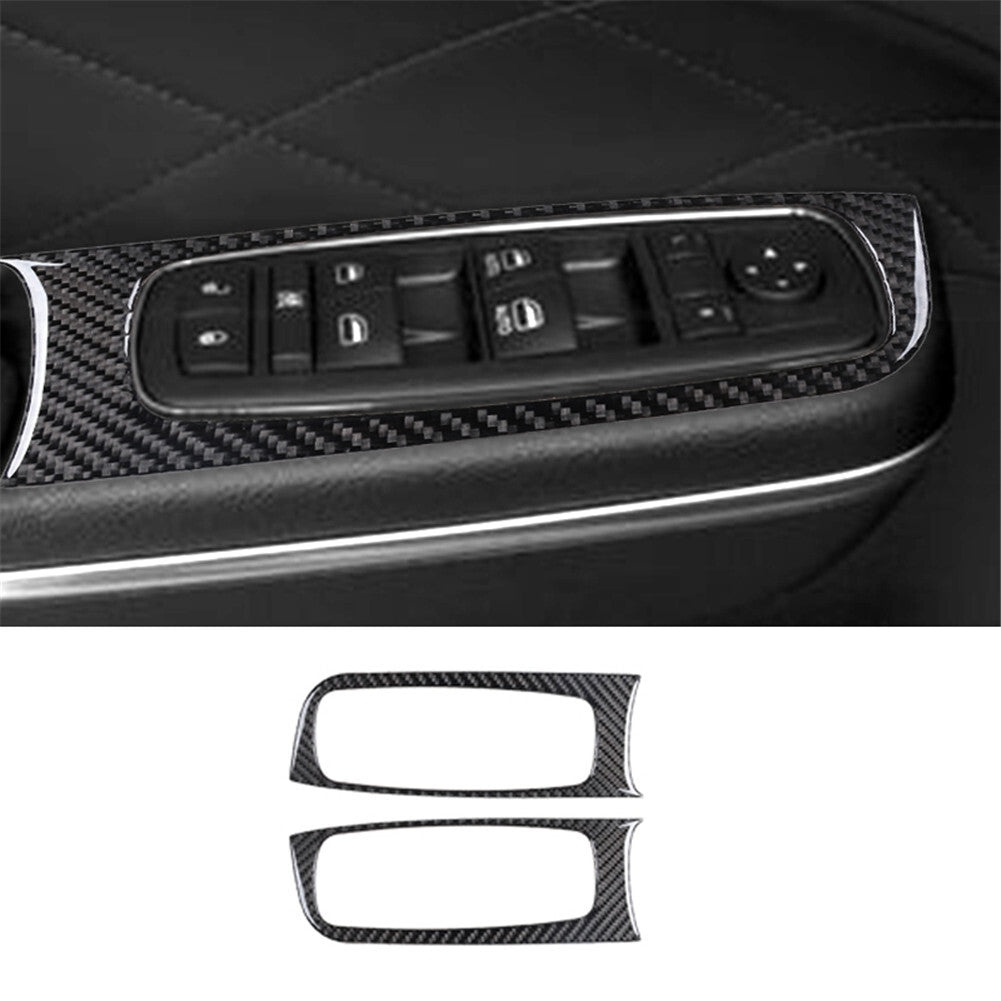 Carbon Fiber Speedmeter Below Frame Trim Cover for Honda for Civic Coupe 2013-2015 v