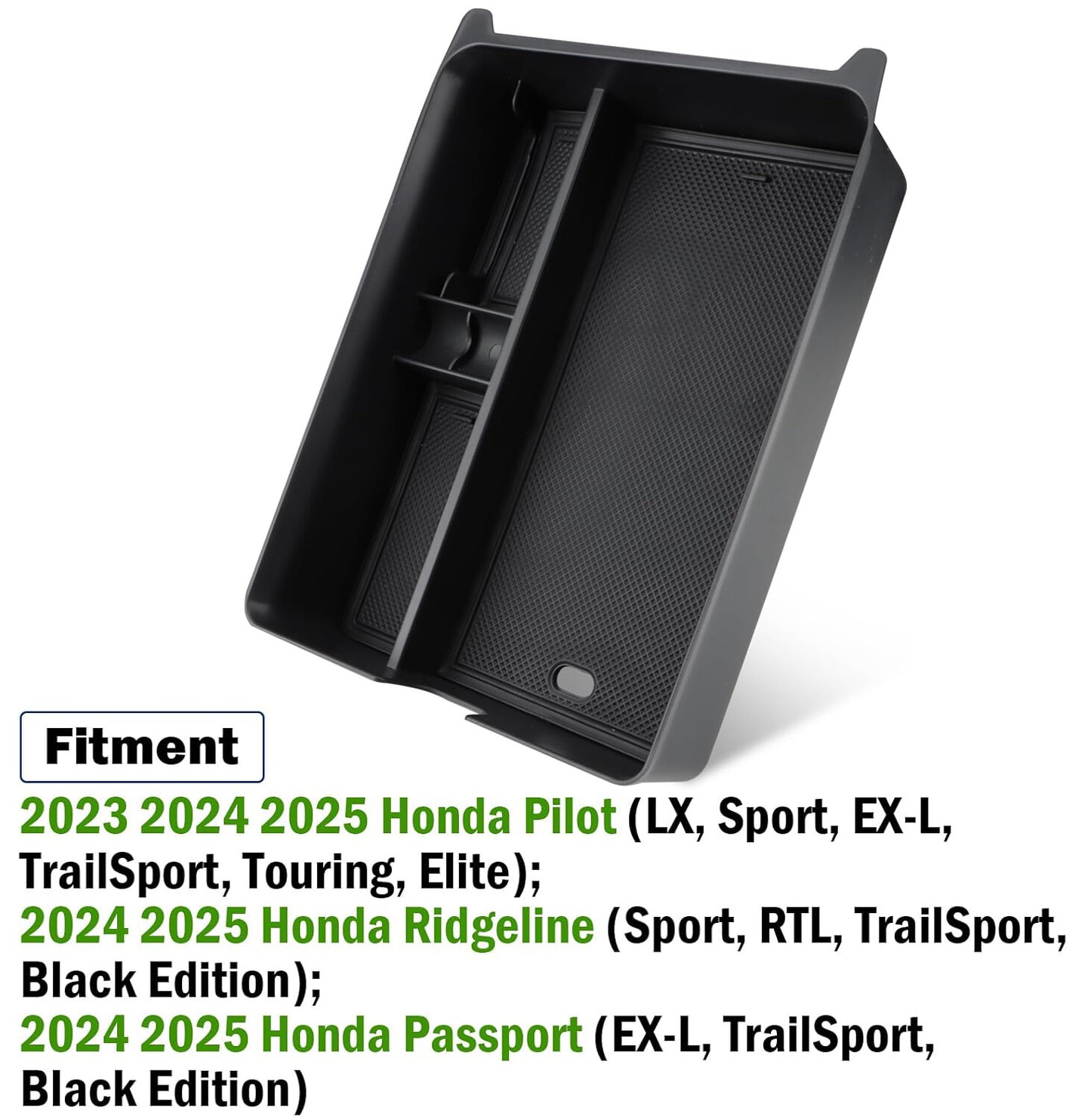 Suitable for 2023-2025 for Honda Pilot Center Console Storage Box Tray Accessories n