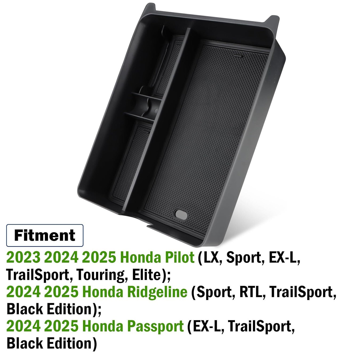 Suitable for 2023-2025 for Honda Pilot Center Console Storage Box Tray Accessories n