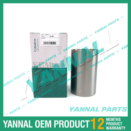 One set of D1105 cylinder liners is suitable for Kuobta diesel engine parts.
