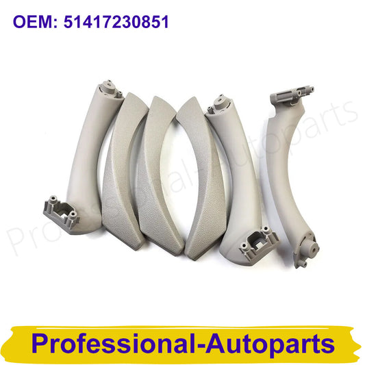 6-piece set of interior door handle panel replacement parts for BMW 3 Series E90