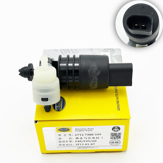 67127388349 Windshield Washer Pump for BMW X2 X3 X5 X6 X7 Series i3 for Mini Cooper Q