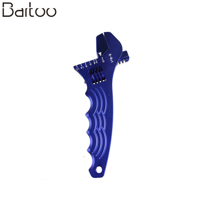 Blue Adjustable Wrench 3AN-12AN Aluminum Tool Spanner for Hose End Fitting Q