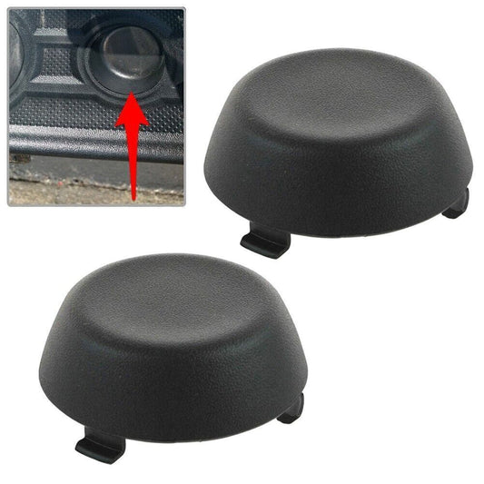 2-piece rear bumper dome caps for 2005-2015 Tacoma & 2000-2006 Tundra PT228-34000-BK- n