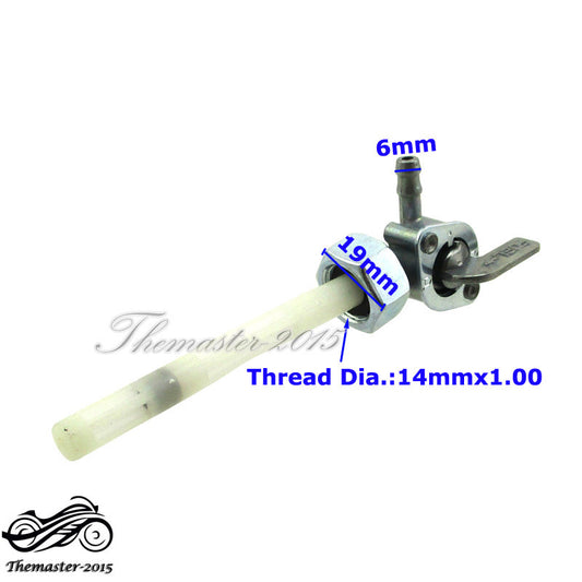 Fuel Valve Petcock Assembly for Honda CM185T CM200T 14mm x 1mm Q
