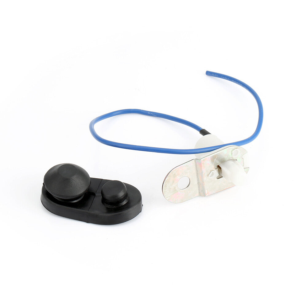 Set of 2 Universal Car Vehicle Inner Door Light Lamp Switch Push Button -Black