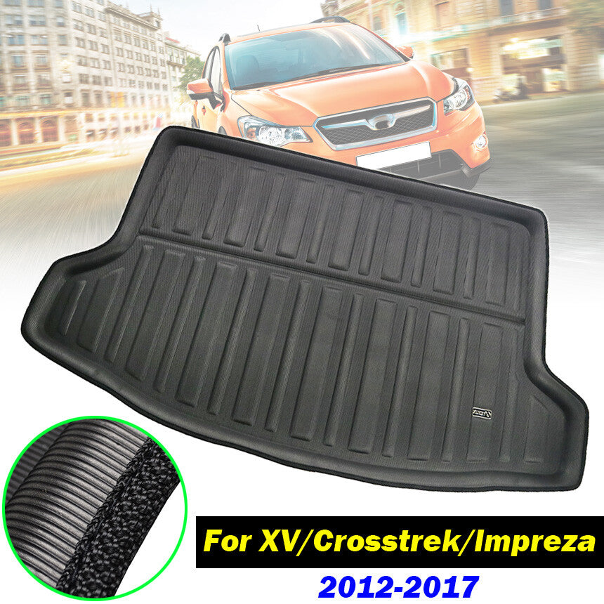 Cargo Boot Liner Mat Trunk Floor Tray Carpet for Subaru XV Impreza 2012- 2017 Q