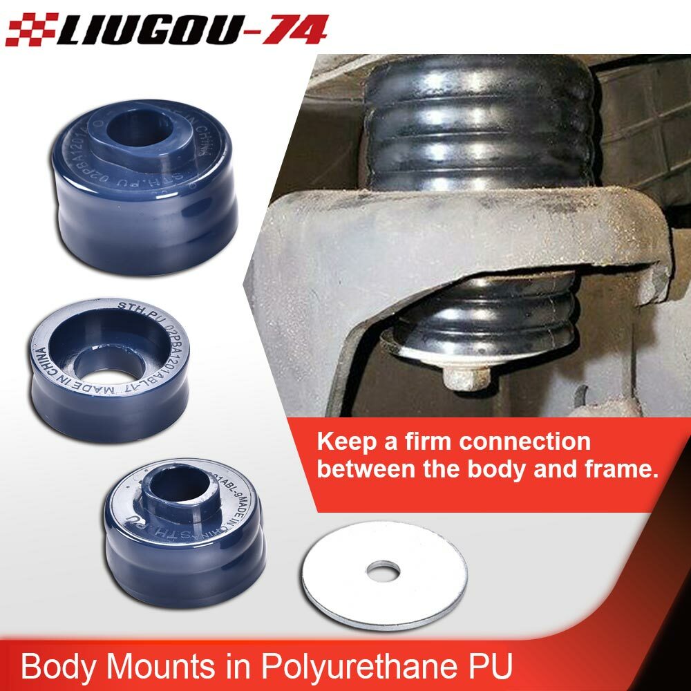 Body Cab Mount Bushing Kit Fits 1999 - 2017 for F250 2WD/4WD New - v