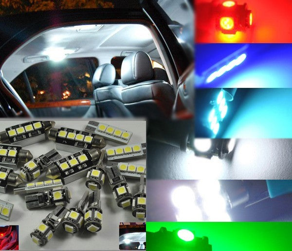 Error White 19 Light SMD LED Interior Package For E71 X6 X6M 2008-2012 v