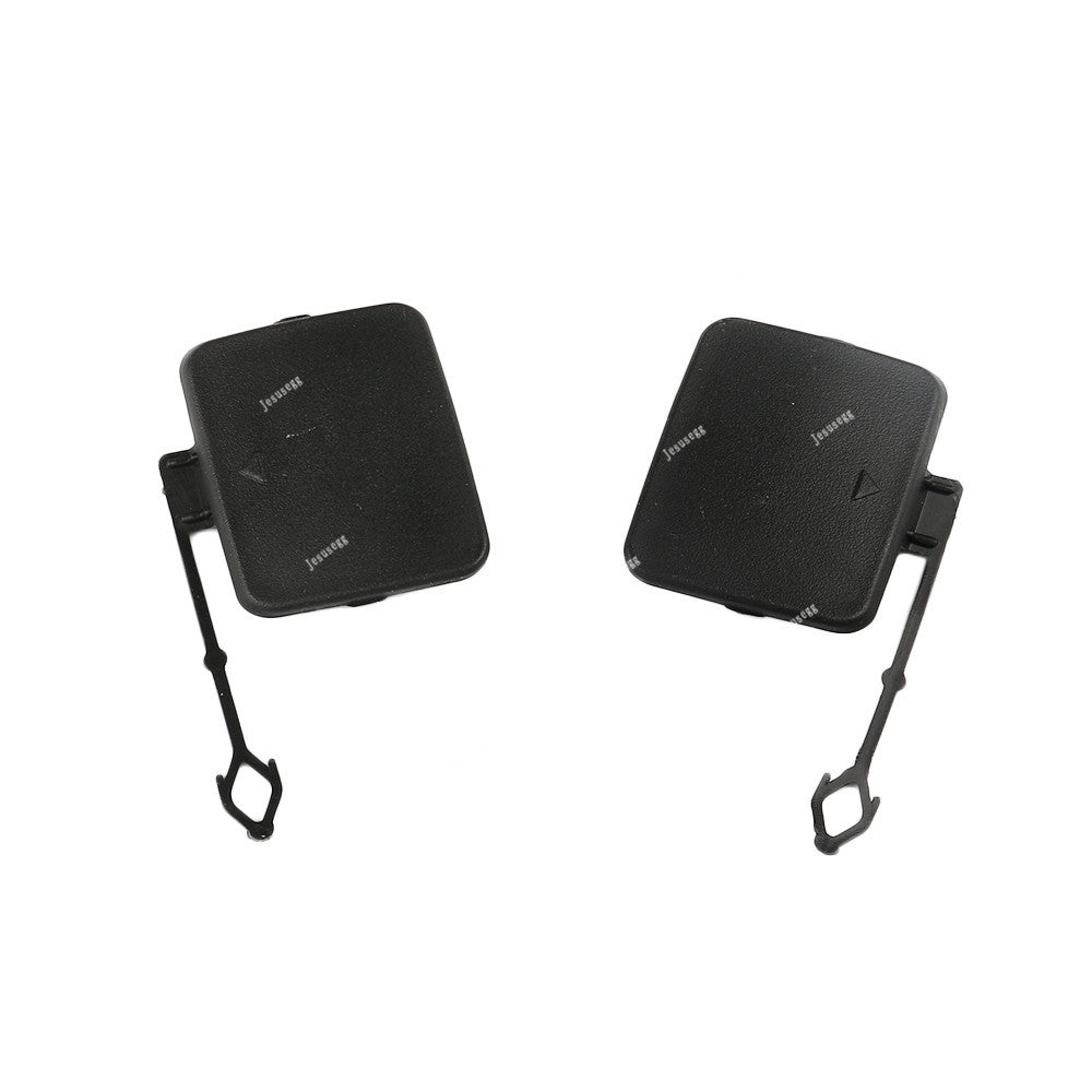 Driver + Passenger Set Hand Rear Bumper Tow Hook Cover Cap for BMW for X5 E70 Q