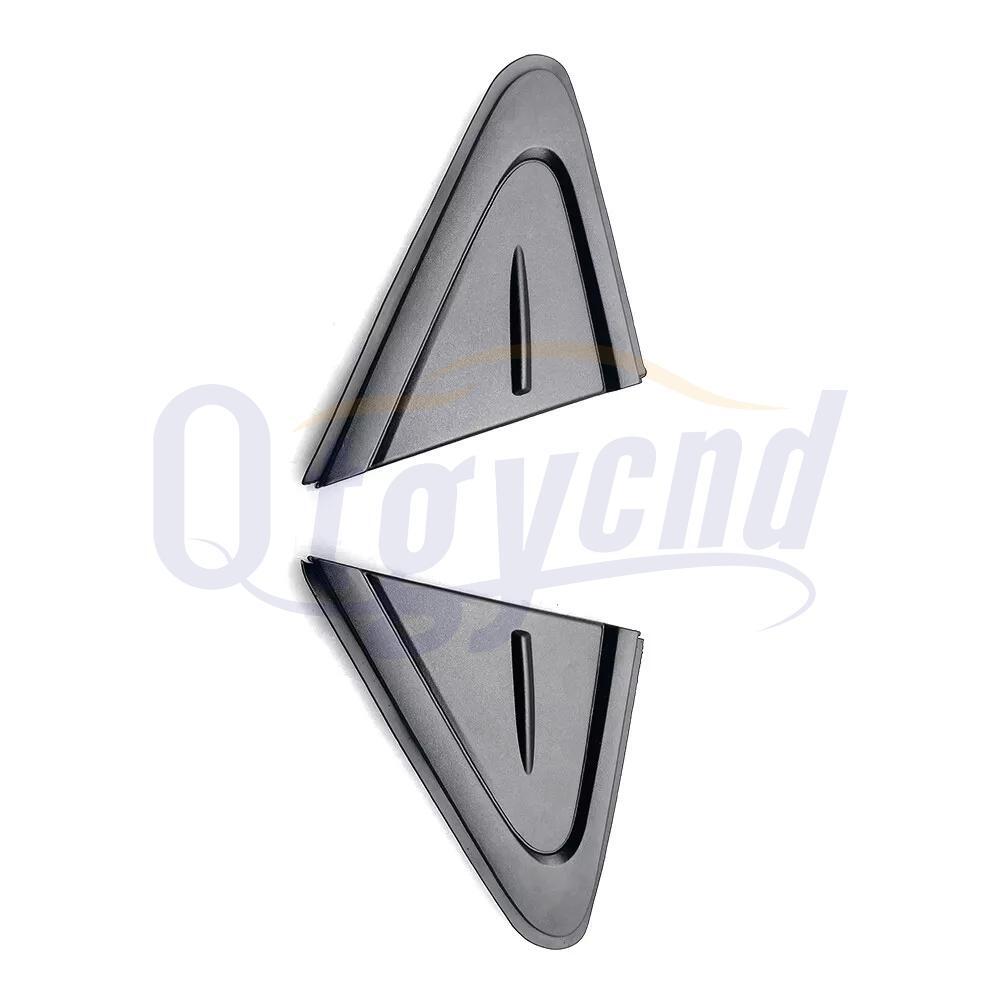 2pcs For 19-21 for Toyota for Corolla Side Mirror Fender Corner Triangle Cover Trim