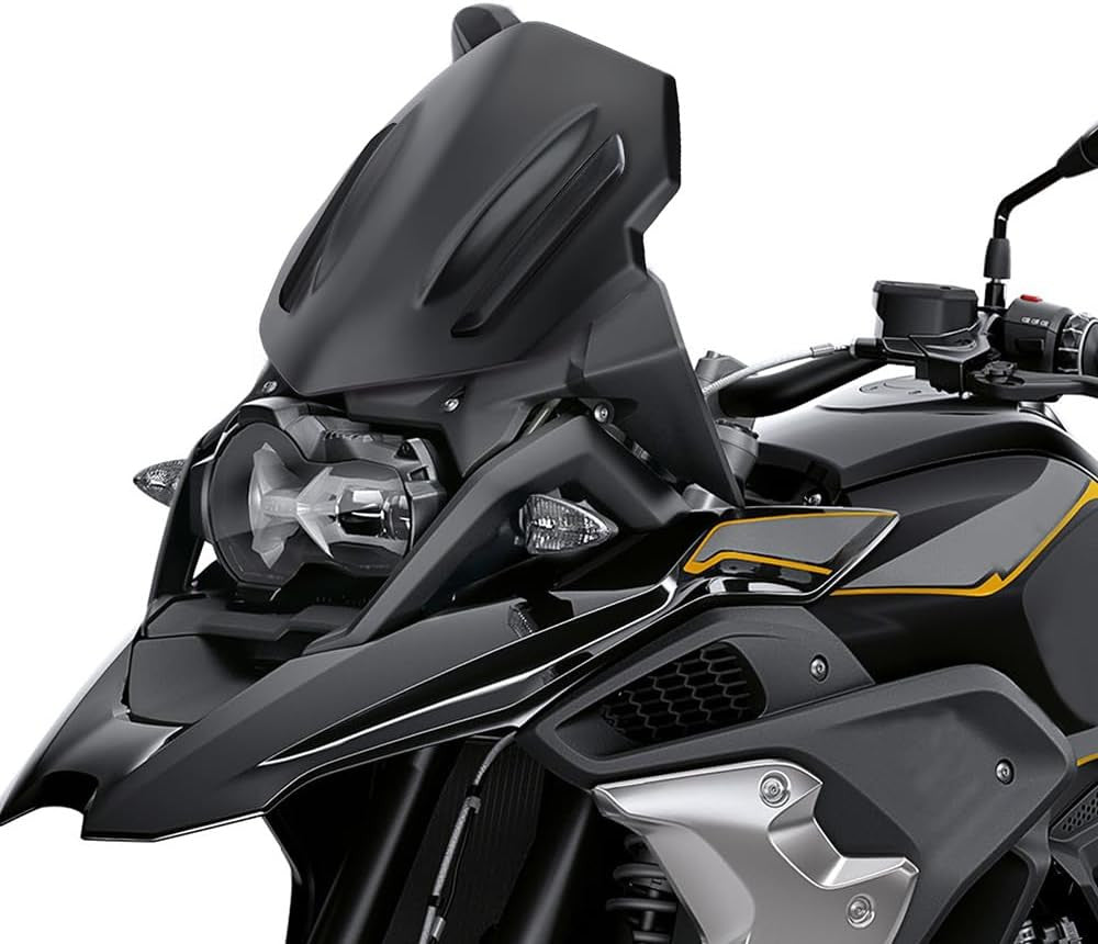 Windshield/Windshield flap for R1200GS LC Adventure R1250GS Black - n