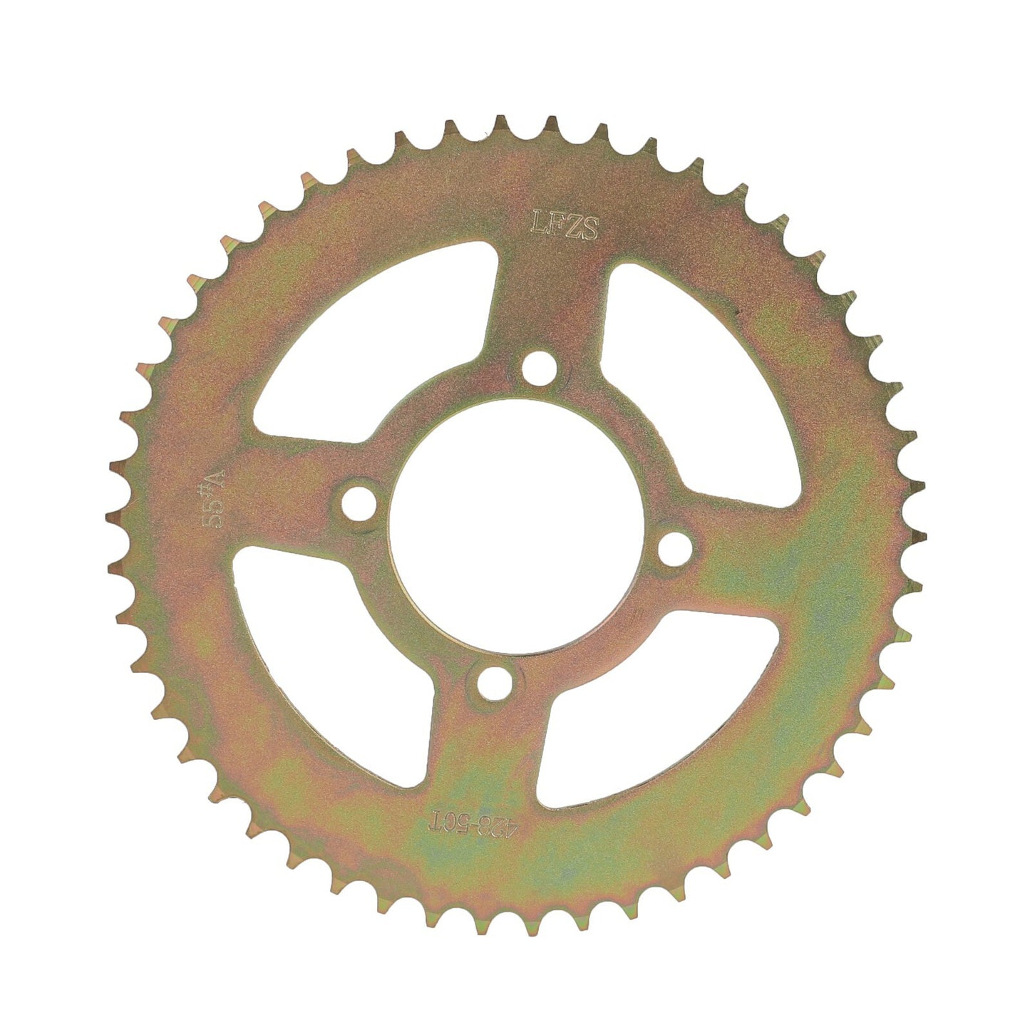 428 64mm 50T rear sprocket + chain suitable for 110cc and 125cc go-karts, all-terrain vehicles, and off-road bikes.