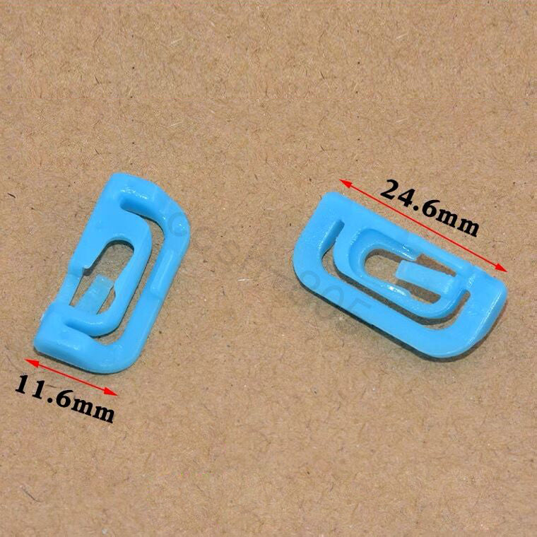 10 Pcs Car Windscreen Trim Clips for Mitsubishi