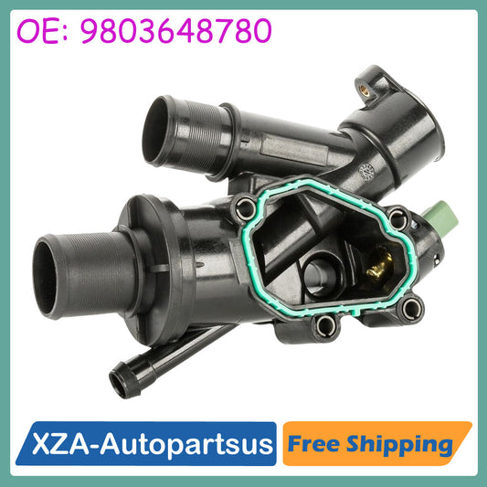 Coolant Thermostat Housing 9803648780 for Peugeot 3008 RCZ 508 for Citroen C4 C5 X7 Q