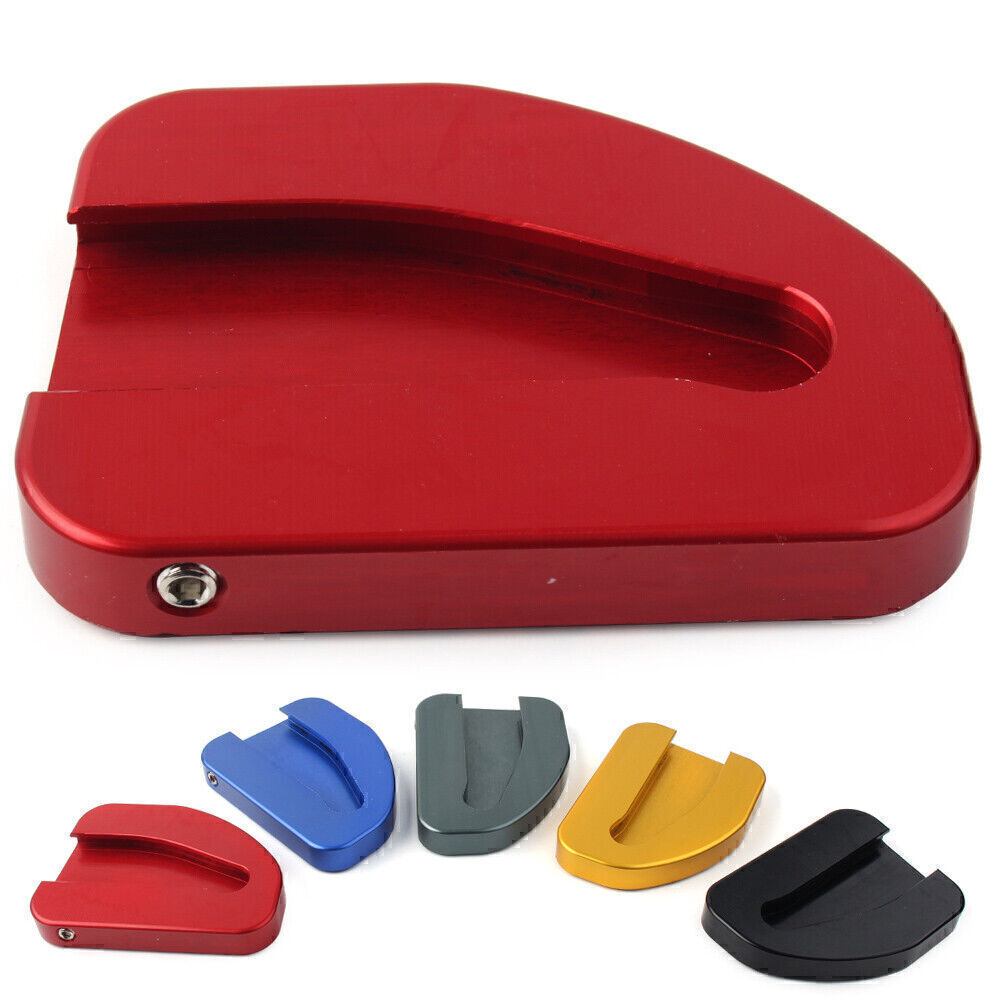 Foot Side Stand Enlarger Plate Kickstand Pad for Honda GoldWing GL1800 2010-2017 Q