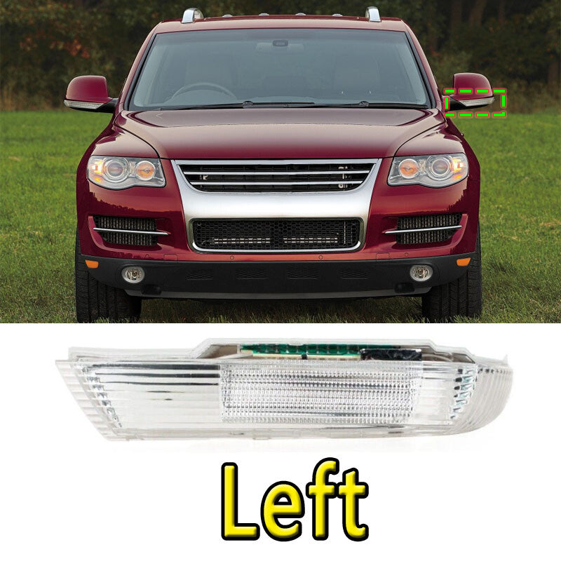 1 Pcs Left for VW Touareg 2003 2004-2007 LED Mirror Turn Signal Light Indicator